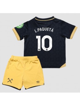 West Ham United Lucas Paqueta #10 Replika Tredje Kläder Barn 2025-26 Kortärmad (+ byxor)